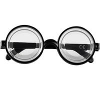 KALANKA-DY10131775 - Set de 3 lunettes d'intello, sympathique geek, idiot spécialisé, excentrique, carnaval, fête de carnaval, fête à thème, déguisement, accessoire