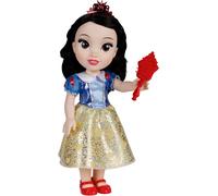 KALANKA-e - Poupée 38cm Blance Neige Et Les 7 Nains - Licence Officielle Disney - Collection Mon Amie Princesse - Robe Effets Argentés Et Brosse Incluse - Poupées à Collectionner - Dès 3 Ans