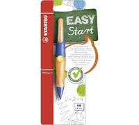 Kalanka-Easyergo 1.4 - Porte-Mine Ergonomique - 1 Stylo + 3 Mines Hb - Gaucher - Orange/Bleu
