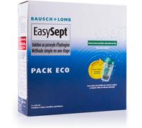 KALANKA-EasySept Produit Lentilles de Contact Souple au Peroxyde d¿Hydrogène, Système Tout En Un pour Désinfection, Produit Lentille et Étui avec Disque Catalyseur, Convient pour Yeux Sensibles, 3x 3
