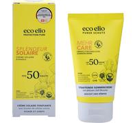 Kalanka-Eco Elio Spf 50 Crème Solaire Éco-Responsable Durable 75ml "Soin Plus" I Crème Solaire Sans Octocrylène Sans Microplastiques I Crème Solaire Visage Protection Solaire Sans Parfum Et Sans Cosm