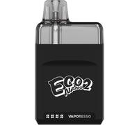 KALANKA-ECO Nano 2 Pod Kit 6ML MTL Starter Kit Built in 1000mAh Battery with 0.6ohm ECO Nano Cartridge reach to 18000 Puffs No Nicotine No Liquid (Nuit noire)