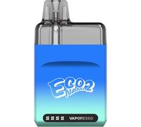 KALANKA-ECO Nano 2 Pod Kit 6ML MTL Starter Kit Built in 1000mAh Battery with 0.6ohm ECO Nano Cartridge reach to 18000 Puffs No Nicotine No Liquid (Bleu ciel)