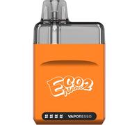 KALANKA-ECO Nano 2 Pod Kit 6ML MTL Starter Kit Built in 1000mAh Battery with 0.6ohm ECO Nano Cartridge reach to 18000 Puffs No Nicotine No Liquid (Ambre ensoleillé)