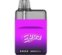 KALANKA-ECO Nano 2 Pod Kit 6ML MTL Starter Kit Built in 1000mAh Battery with 0.6ohm ECO Nano Cartridge reach to 18000 Puffs No Nicotine No Liquid (Violet mystique)