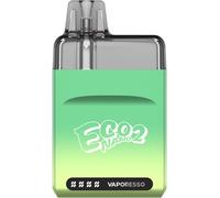 KALANKA-ECO Nano 2 Pod Kit 6ML MTL Starter Kit Built in 1000mAh Battery with 0.6ohm ECO Nano Cartridge reach to 18000 Puffs No Nicotine No Liquid (Vert brumeux)