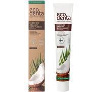 Kalanka-Ecodenta Dentifrice Anti-Plaque Sans Fluor Dentifrice Certifié Bio 75 Ml Aux Ingrédients Naturels - Huile De Coco Jus D'aloe Vera Xylitol Huile Essentielle De Menthe Poivrée