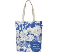Kalanka-Ecoright 100% Organic Canvas Tote Bag With Zip, Eco-Friendly Small Tote Bags For Women For Christmas, Travel, Beach & Shopping