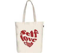 Kalanka-Ecoright 100% Organic Canvas Tote Bag With Zip, Eco-Friendly Small Tote Bags For Women For Christmas, Travel, Beach & Shopping