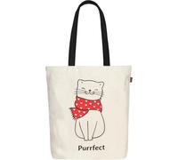 Kalanka-Ecoright 100% Organic Canvas Tote Bag With Zip, Eco-Friendly Small Tote Bags For Women For Christmas, Travel, Beach & Shopping
