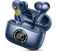 KALANKA-Ecouteurs Bluetooth sans Fil, Écouteurs Bluetooth 5.4, Oreillette Bluetooth sans Fil avec Microphones HD, 48H Durée Lecture Casque Bluetooth ENC Réduction de Brui, HiFi Son Stéréo, Contrôle T