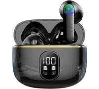 KALANKA-Écouteurs Bluetooth sans fil, écouteurs intra-auriculaires Bluetooth 5.4 avec annulation du bruit, micro HD, 56h de lecture, casque sans fil HiFi, IPX8 étanche, écouteurs pour iOS/Android