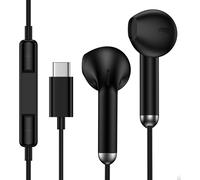 KALANKA-Écouteurs intra-auriculaires avec câble USB C pour Galaxy S25 Ultra S24 FE S23 S22 S21 A17 5G A16 A15 A56 A55 A36 Écouteurs intra-auriculaires USB C avec microphone pour iPhone 17 Air 16 Pro