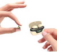 KALANKA-Écouteurs invisibles sans fil - Mini micro - Petit - Écouteurs invisibles pour petites oreilles - Bluetooth - Mini écouteurs cachés discrets - Profil bas - Oreillette espion