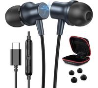 KALANKA-Écouteurs USB C pour Galaxy S25 Ultra S25+A16 Tab S9+ S23+ A53 A54 A55 Écouteurs USB Type C avec microphone intra auriculaire avec câble de type C pour Xiaomi Pad 5 6 14 Ultra pour iPhone 16