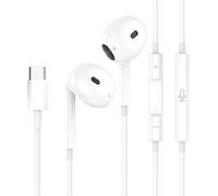 KALANKA-Écouteurs USB-C pour iPhone 16/15/Plus/Pro/Pro Max,Écouteurs Intra-Auriculaires HiFi Stéréo avec Microphone et Contrôle du Volume Compatibles avec i-Pad Pro,Galaxy S24/S23/S22/A54,H-uawei P60