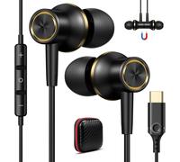 KALANKA-Écouteurs USB C, pour iPhone 16, 15 Pro Max, 5G, magnétiques, avec câble, microphone, port USB C, pour Galaxy A55, A35, A16, 5G, A54, A34, Samsung S24, S23, iPad Pixel 9, 8, 7, Xiaomi 14T 13