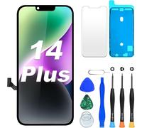 Kalanka-Écran Pour Iphone 14 Plus Lcd, 6,7 Pouces Fhd 3d Touch Display, True Tone Face Id Écran De Remplacement Avec Kit De Réparation (Modèles : A2632, A2885, A2886, A2887, A2896)