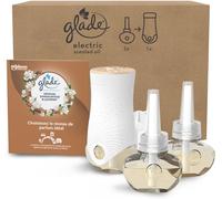 Kalanka-Electric Scented Oil Diffuseur Réglable - Infusé Aux Huiles Essentielles - Jusqu'à 120 Jours De Parfum - Sensual Sandalwood & Jasmine - 1 Diffuseur + 3 Recharges