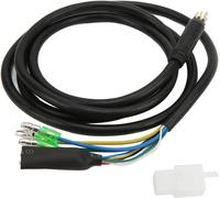 KALANKA-Électrique Fils Moteur Prolongation, Vélo Électrique CROD 130CM 9 Moteur Pin CONVERTER EMERTER CÂBLE À L'EAU À L'EAU CÂBLE