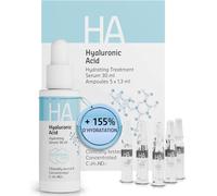 Kalanka-Elemental Care Coffret Beauté Femme - Sérum Visage À L`Acide Hyaluronique - Hydratation Intense Et Lifting Naturel - Soins Anti-Âge Et Éclat De La Peau - Coffret Cadeau Clinique