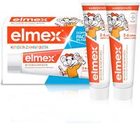 Kalanka-Elmex Dentifrice Pour Enfants De 2 À 6 Ans - 2 X 50 Ml - Nettoyage Des Dents Adapté Aux Enfants Pour Une Protection Efficace Des Caries - Avec Fluorure D'amine Pour Un Triple Mécanisme De Pro