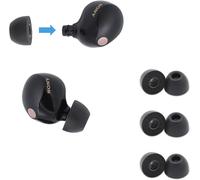 KALANKA-Embouts en Mousse à mémoire de Forme TrueGrip Pro pour Les Oreillettes Sony True Wireless - Fabriqués en Mousse à mémoire de Forme Confortable pour Un Ajustement sûr (Large)