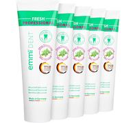 Kalanka-Emmi®-Dent Dentifrice À Ultrasons "Fresh" I Au Goût Frais De Peppermint I Idéal Pour Les Dents Et Gencives Sensibles I Sans Microplastiques Ni Nanomatériaux I Vegan Et Sans Gluten I 5 X 75 Ml