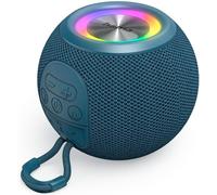 KALANKA-Enceinte Bluetooth 5.3 Portable Buddy 3.0"" sans Fil, Haut Parleur étanche IPX7, Rechargeable Autonomie 12h, Résistance poussière et Chocs, Puissance 6 W, Câble de Charge USB-C fournis, Bleu