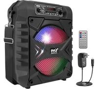 KALANKA-Enceinte Sono Portable,300W Enceinte Bluetooth Portable Extérieure et Intérieur, Haut Parleur Karaoke avec Lumières LED Multicolores,Subwoofer ,Microphone,Entrées USB, MP3, Radio FM,Télécomma
