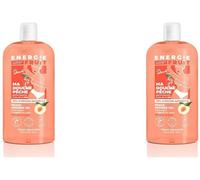 Kalanka-Energie Fruit Gel Douche Ph Neutre Pêche Blanche & Eau De Riz Vegan 500ml (Lot De 2)