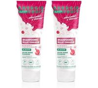 Kalanka-Energie Fruit Shampoing Sans Sulfate Fleur De Cerisier & Vinaigre De Framboise Bio Cheveux Colorés & Méchés Vegan 250 Ml (Lot De 2)