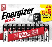 KALANKA-ENERGIZER PILAS ALKALINE MAX Pile LR6 (AA) BL15+5 BR
