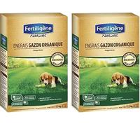 Kalanka-Engrais Gazon Organique 2,5 Kg - Reverdit En 7 Jours - 100 Jours De Nutrition - Limite Les Risques De Lessivage - Pour 100m² (Lot De 2)
