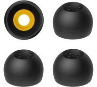 KALANKA-EP-FX10 Lot de 4 Embouts en Spirale pour Oreillettes Taille S à L Compatible avec de Nombreux modèles