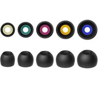 KALANKA-EPFX10 Lot de 4 Embouts pour Oreillettes en Spirale Tailles S à L Compatible avec de Nombreux modèles (S-M)