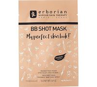 Kalanka-Erborian Bb Shot Mask, Masque En Tissu Visage, Effet Éclat ""Peau De Bébé"", Soin Du Visage Coréen, Transparent, 14 G