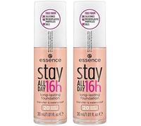 Kalanka-Essence Base De Maquillaje De Larga Duración Stay All Day 16h 20 Soft Nude (Lot De 2)