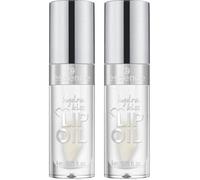 Kalanka-Essence Cosmetics Hydra Kiss Lip Oil Huile À Lèvres, Humidifiant, Hydratant, Protecteur, Avec Huiles, Sensation De Rosée (4ml) (Lot De 2)
