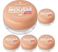 Kalanka-Essence - Fond De Teint Mousse Natural Matte Mousse - 02 (Lot De 5)