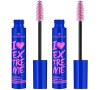 Kalanka-Essence - Mascara Volume I Love Extreme Waterproof (Lot De 2)