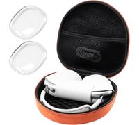 KALANKA-Étui + 2 Couvre oreillette pour Nouvel AirPods Max en 2020 avec Proche Filet-Orange