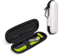 KALANKA-Étui de Voyage Compact pour Tondeuse et Rasoir Électrique Hybride, Tondeuse Corps + Visage QP2724/90, QP2834/70, QP1924/70, QP6531/70, QP4631/90, Étui Rigide de Transport, Sac PortableBlanc