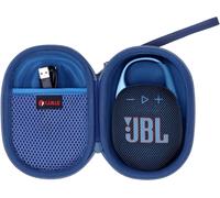 KALANKA-Etui Sac de Voyage pour Compatible Enceinte Bluetooth jbl Clip 5 jbl Clip 4 soundcore Select 4 go Haut-Parleur Protection déplacements Housse (Bleu)