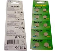 KALANKA-EUNICELL 20 Piles Alcaline AG10 1.5V - Lot x20 - Remplacement SR1130, SR54, SR1131, 389, 390-1 lot
