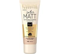 Kalanka-Eveline Cosmetics Satin Matt Matt Et Primer Facial Opaque, N ° 102 Vanille, 30 Ml