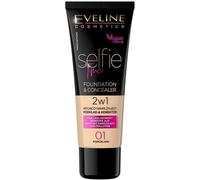 Kalanka-Eveline Cosmetics Selfie Time Fond De Teint Et Correcteur Recouvant Et Hydratant 2 En 1, 30 Ml, N° 03, Vanille