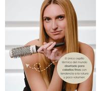 Kalanka-Evolution Soft Brosse Ronde Professionnelle Pour Cheveux Fins Diamètre 23mm, 1 Unité