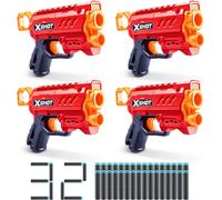 KALANKA-Excel Micro 2.0 de ZURU avec 32 fléchettes (4 Blasters avec 32 fléchettes)