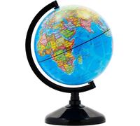 KALANKA-Exerz 14cm Globe Terrestre - Carte en Français - Globe politique éducatif - Décoration/Géographie - Diamètre 14cm